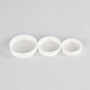Wholesale high quality neck 36mm 42mm 52mm white plastic lids for jars for skin care serum lotion toner cosmetic packaging