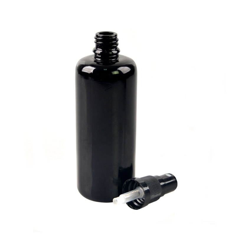 Fashionable 10ml 30ml 50ml Glss opaque black Essential Oil Bottle Optical Violet Glass Bottle