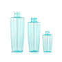 45ml 130ml 200ml empty pet plastic toner or lotion bottle set with pump for cosmetic packaging