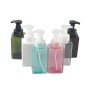 Eco friendly empty 60ml 100ml hand wash cream bottles thick wall PETG plastic bottle for shampoo cosmetic packaging