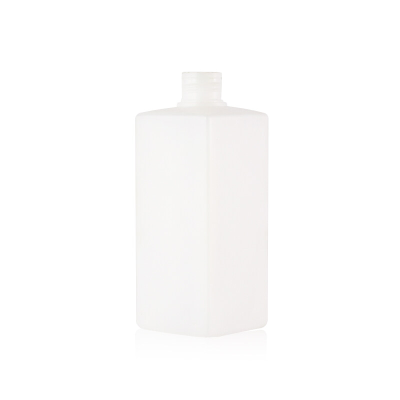 HDPE Square Hand Soap Pump Bottle Empty Plastic 300ml Screen Printing Liquid Household Products Standard Export Carton CN;JIA