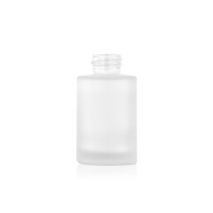 25ml clear frosted cosmetic glass serum dropper bottle,empty cosmetic glass bottle
