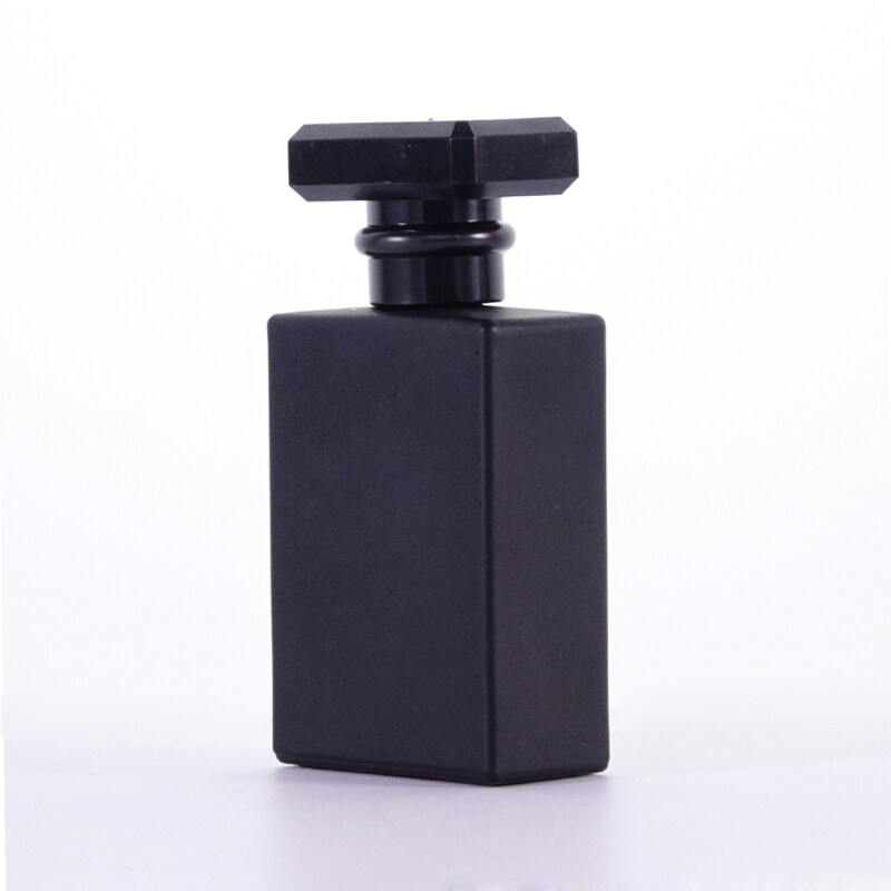 Factory direct supply 50ml, 100ml high-end spray frosted perfume bottle, color and logo can be customized