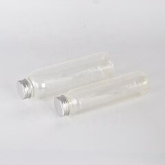 Transparent PLA plastic bottle biodegradable plastic bottle for skin care package and food