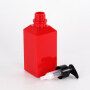 wholesale red set skincare bottle, 400ml shampoo bottle with high quality pump,60ml Portable bottle