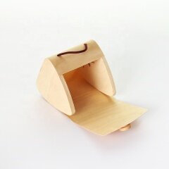 Eco-friendly birch wood box for skin care bottles packaging wooden box manufacture