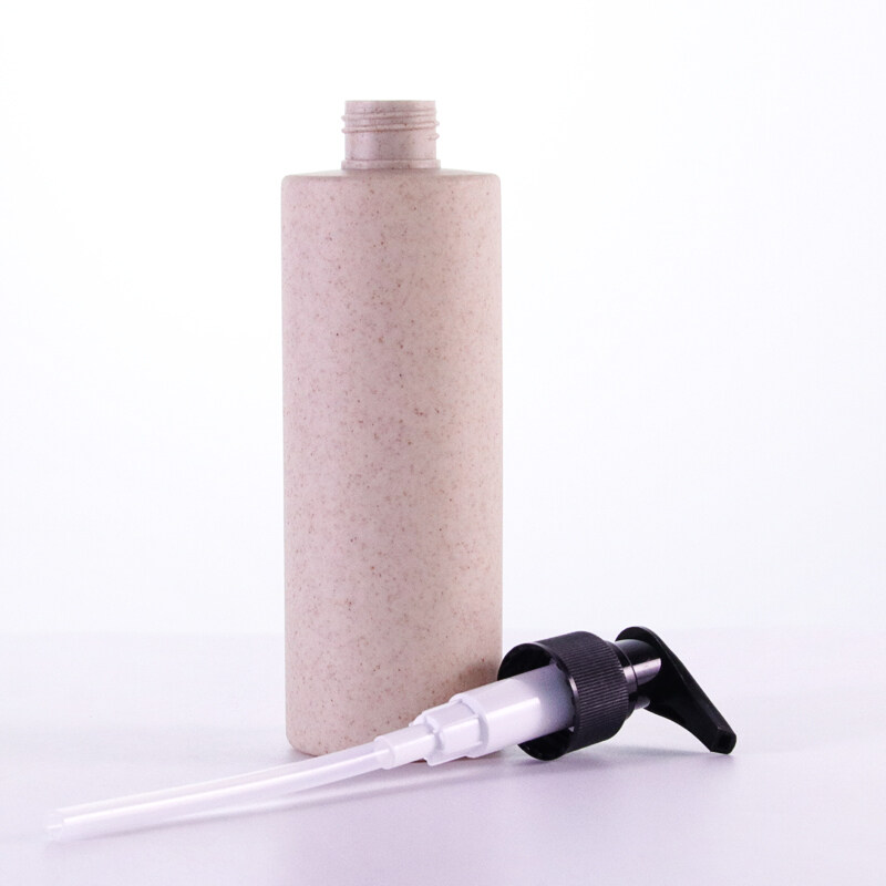 Hot selling 30ml 40ml 50ml 200ml 300ml PLA  biodegradable skincare  bottles empty plastic bottles with bamboo lids