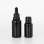 Ready To Ship Cosmetic packaging 10ml 15ml 20ml 30ml 50ml 100ml black essential oil glass dropper bottle