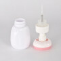 Wholesale 250ml plastic bottle children's hand cleanser plastic bottle with press type flower shape cap