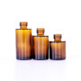 New design amber glass bottle for essential oil packaging amber glass dropper bottles