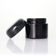 World class glass cosmetic container with plastic lid 30ml jar for skin care cream