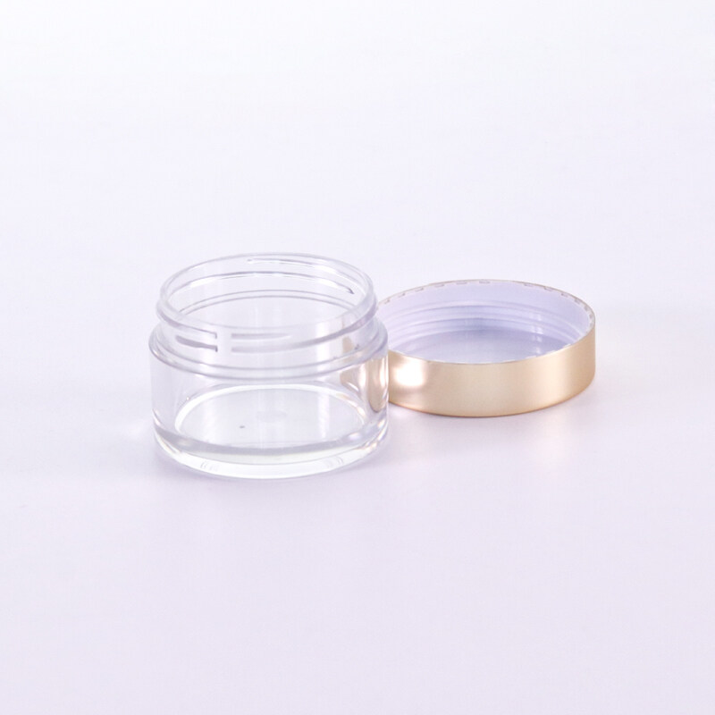 High Quality 30g PET cream jar  essence container  for cosmetic packaging Lotion Creams Toners Makeup Samples