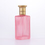 30ml 50ml 100ml Pink high-end frosted perfume bottle