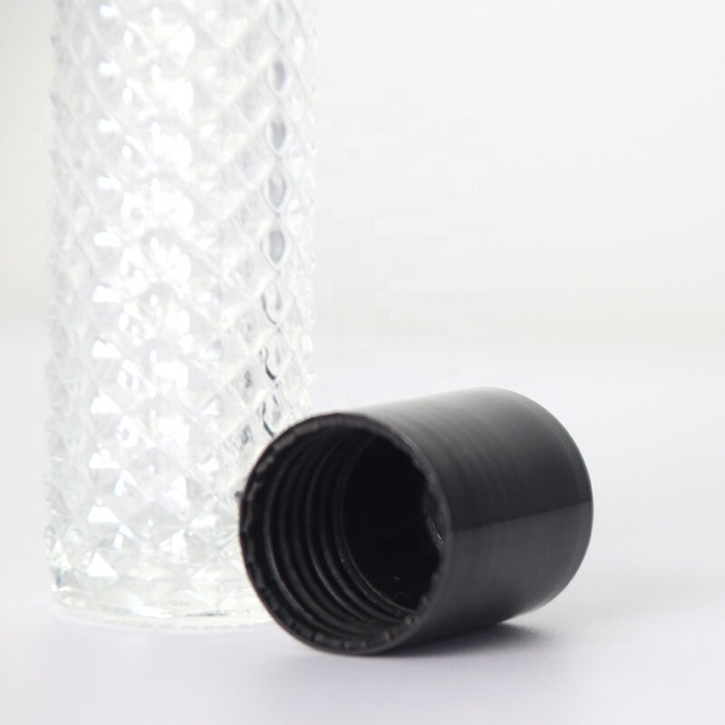 Pineapple Texture 10mL Roller Glass Round Roll On Bottles Wholesale