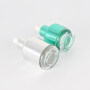 Good quality cosmetic bottle with rubber dropper glass pipette for essential oil medical packaging