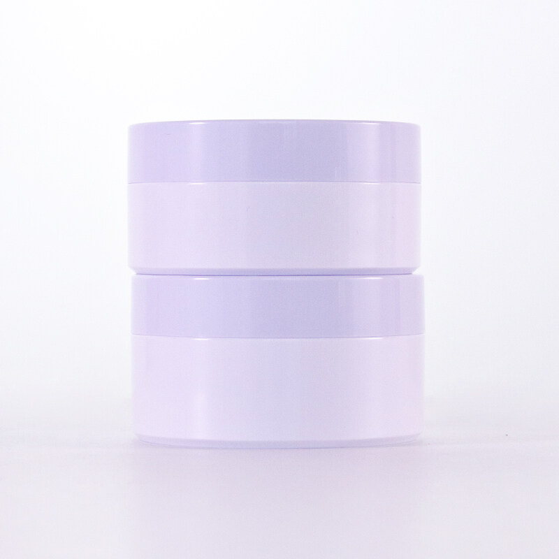 High Quality 100g 120g PET white cream jar container with white lids for Lotion Creams Toners lip Balms Makeup Samples
