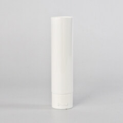 White color Cosmetic Soft Tubes Squeeze Tubes with withe lids for hand cream lotion gel essence cosmetic packaging