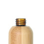 Bamboo wrapped glass dropper bottle multi-size essence essential oil bottle empty bottle
