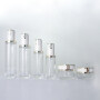New transparent glass bottle AHC packaging material series essence press dropper bottle