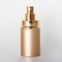 Refillable 30ml perfume atomizer golden color perfume bottle with glass inner