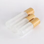 hot cosmetic packaging foundation bottle glass lotion bottle frosted glass bamboo collar bottle