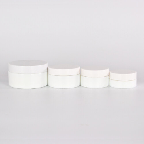 opal porcelain white glass cosmetic cream jar 10g for cream cosmetic
