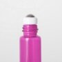 Colored slim glass roll on bottle with factory price 10ml slim roller for essential oil