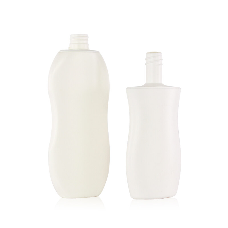 HDPE White Cosmetic Shampoo Bottle Wholesale Custom Plastic 180ml 250ml Screen Printing Liquid Household Products Recyclable