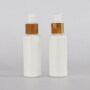 Wholesale essential oil white glass dropper bottles for cosmetics essential oils and skincare products