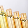 aluminum cap dropper electroplating gold bottles golden e juice bottles 30ml essential oil bottle