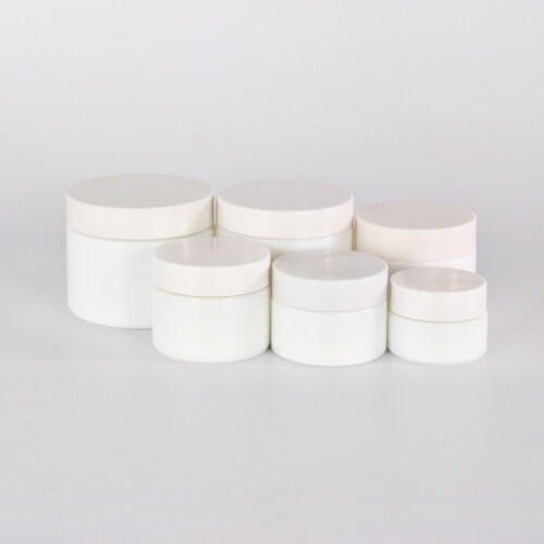 Cream standard size 5g 10g 15g 30g 50g 80g 100g 120g different capacity white glass jar