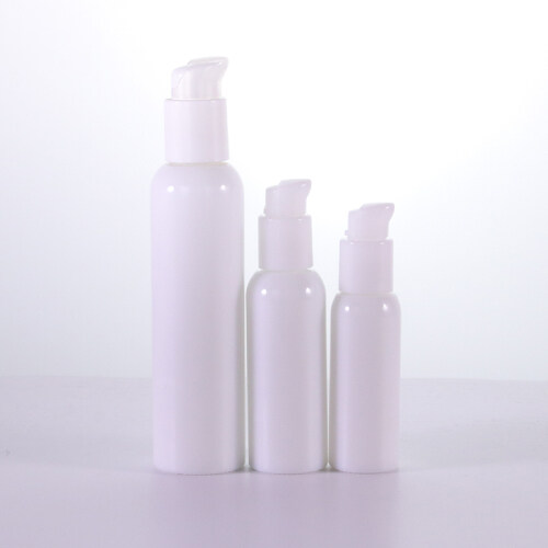 30ml 50ml 120ml White Opal Square Glass Lotion Bottle With Pump For Skincare Cosmetic Packaging Glass bottle