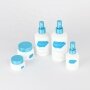 Hot seller opal white glass jar skincare packaging cosmetic glass cream jar