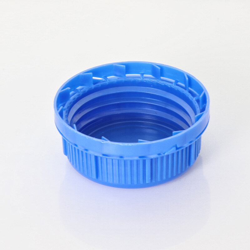 Wholesale high quality neck 60mm blue temper evidence plastic lids for jars for skincare cream