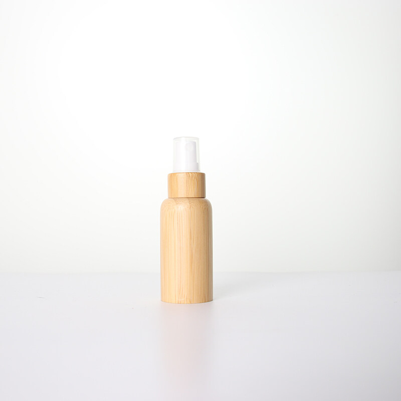 High-grade all-bamboo toner bottle spray bottle avoid light packaging free custom logo