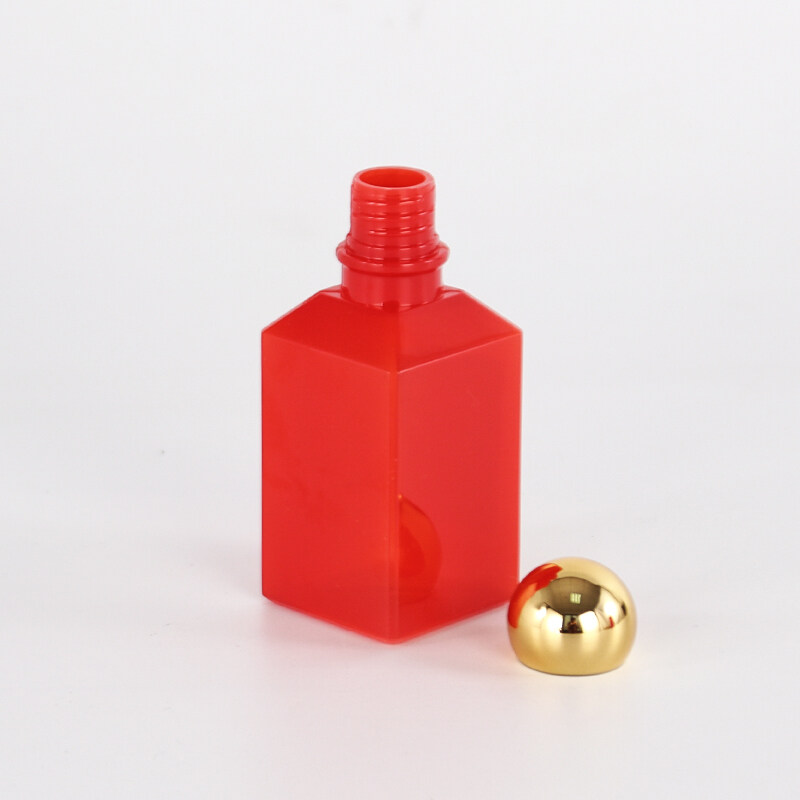 hot model plastic PETG material 60ml 400ml capacity plastic bottles,golden round cover
