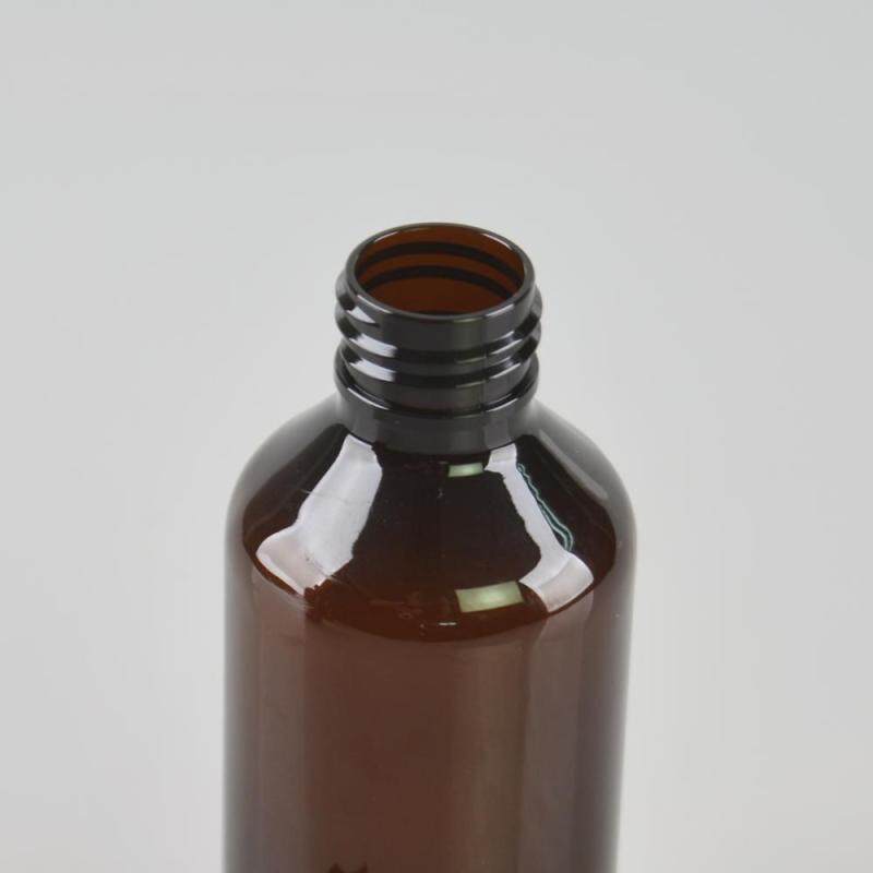 Hot sale arge capacity amber lotion pump bottle for cosmetic packaging