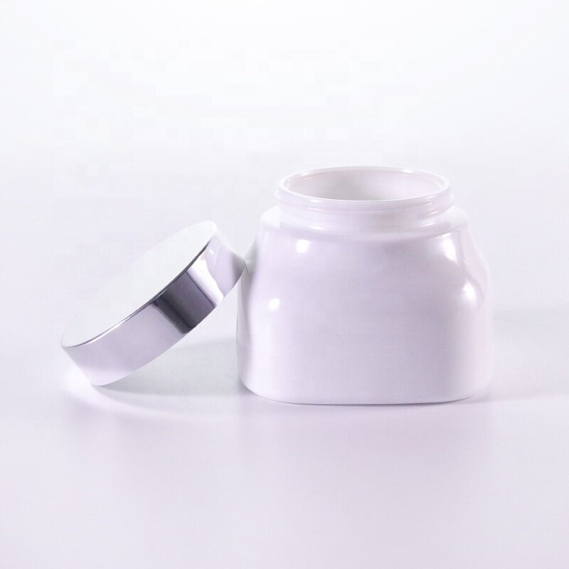 50g cosmetic cream jar cosmetic cream jar refillable glass jars skin care cream 50ml