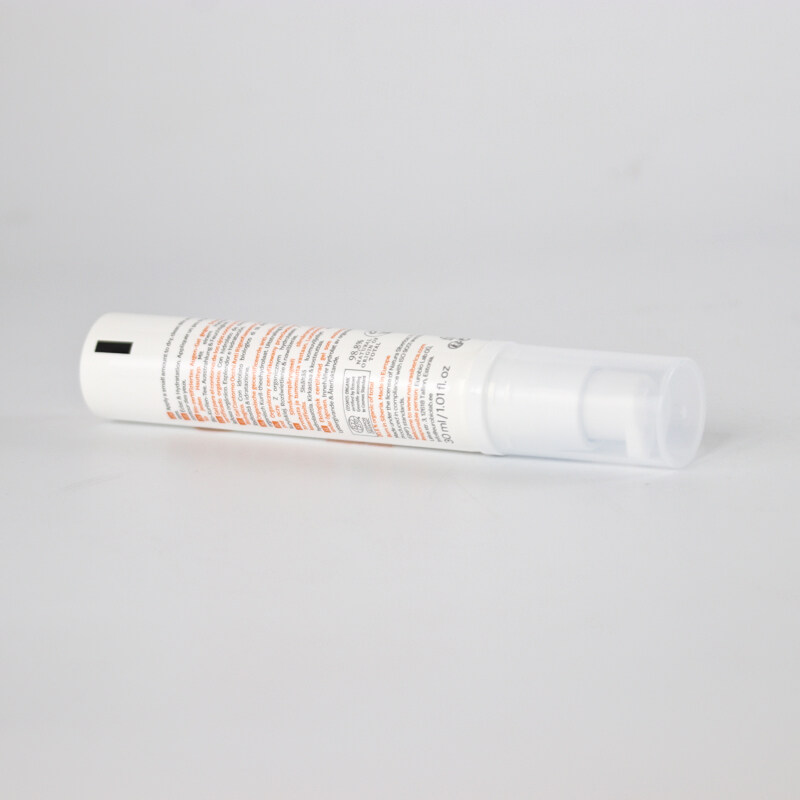 Wholesale Eye Cream Cosmetic Squeeze Tubes with withe lids for hand cream lotion gel essence cosmetic packaging