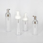 Wholesale Mini Style Plastic Bottle With Foam Pump Head Foam Bottle Cosmetic Gold/White Foam Pump Soap Bottle