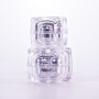 New Design  15ml 30ml 60ml 120ml  50g Acrylic Silver Cream Jars for essence lotion cream cosmetic packaging