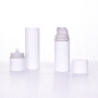 Luxury 20ml 30ml 50ml Customized Acrylic Vacuum Lotion Bottles with White Pumps for cosmetic packaging