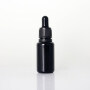 Ready to ship 10ml 15ml 30ml 50ml 100ml glass dropper bottle oil essential oil uv black cosmetic glass bottle