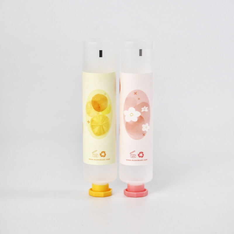 Mixed Color Hand Lotion Plastic Squeeze Tubes for hand cream lotion gel essence facial cleanser cosmetic packaging