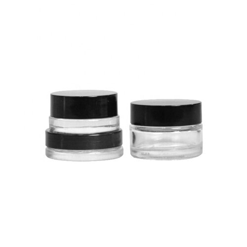 Hot Sale Mini Clear Glass Jar Cosmetic Package