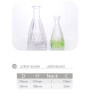color round lotus aromatherapy bottle gradient green transparent glass diffuser bottle no fire fragrance essential oil empty