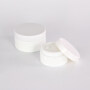 10g small opal white glass  cream makeup body lotion bottle