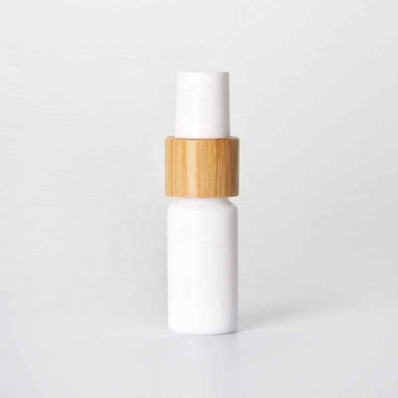 Bamboo Collar Facial Toner Push Cap Spray Mist Bottle