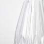 Retro light luxury embossed transparent French glass aromatherapy bottle vase ins style home decoration living room vase