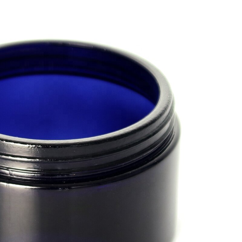 150g Wide Mouth Dark Violet Cosmetic Skin Cream Jars